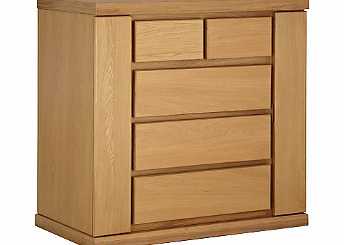 John Lewis Keep Oak 2 3 Drawer Chest, Oak