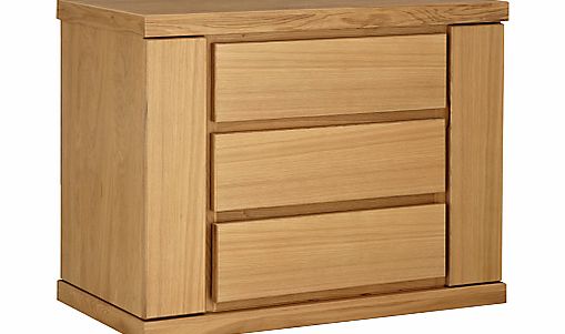 John Lewis Keep Oak 3 Drawer Chest, Oak