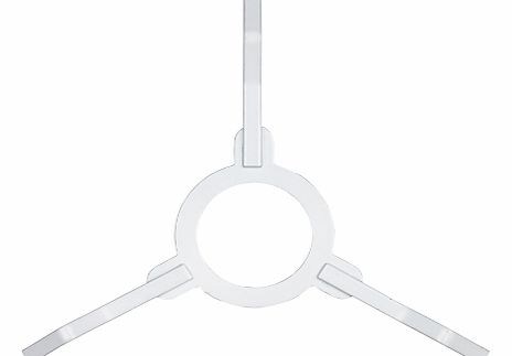 John Lewis Lampshade Spider, White