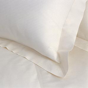 john lewis Laura Duvet Cover, Cream, Double