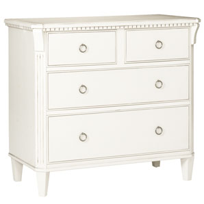 John Lewis Louisa 4 Drawer Chest- Soft White