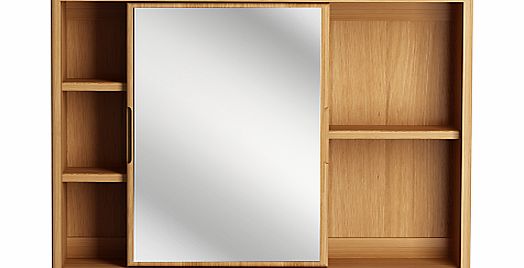 John Lewis More Sliding Mirror Bathroom Cabinet