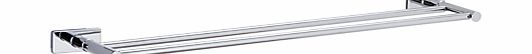 John Lewis Multi-Way Bathroom Double Towel Rail,