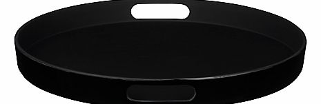 John Lewis Non Slip Tray Black