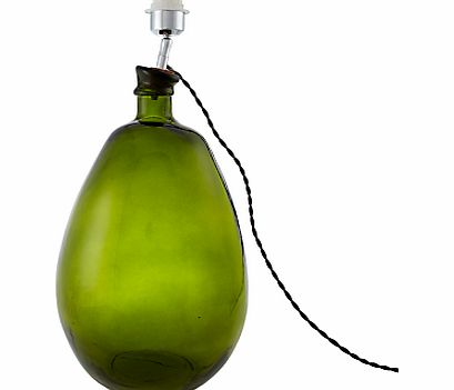 John Lewis Ottowa Recycled Lamp Base, Green