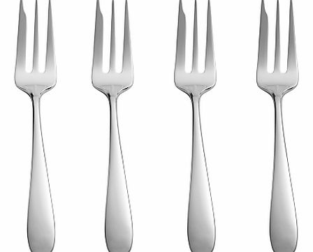 Outline Cake Forks, Stainless Steel,