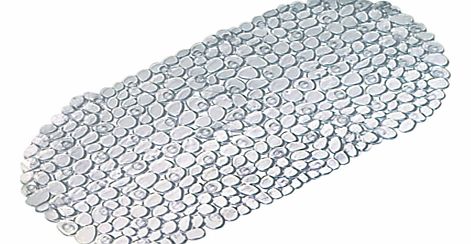 John Lewis Pebbles Non-Slip Bath Mat, Clear