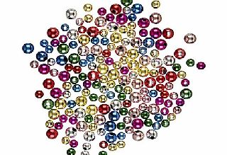 John Lewis Plastic Beads, 30g, Metallic