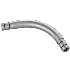 Polished Steel Flexible Bay Bend- 25mm