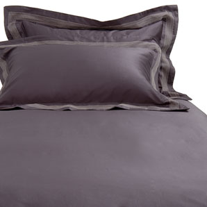 John Lewis Premium- Tailored Stitch Duvet Cover- Nero- Kingsize