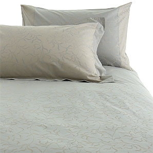 john lewis Reed Duvet Cover, Blue Haze, Double