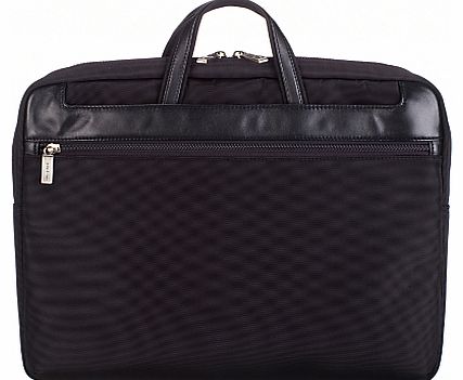 John Lewis Rome Laptop Bag, Black, 15 Inch