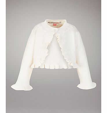 John Lewis Ruffle Shrug Cardigan