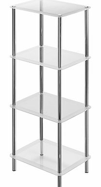 John Lewis Shine 4 Tier Shelf Unit