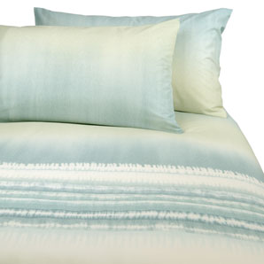 john lewis Soft Tie Dye Look Duvet Cover- Kingfisher- Double