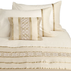 john lewis Tara Duvet Cover- Cream- Kingsize