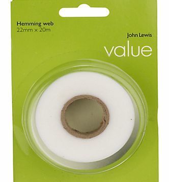 John Lewis The Basics Iron-On Hemming Tape