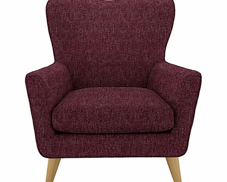 John Lewis Thomas Armchair, Etch Magenta