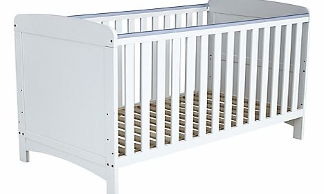 John Lewis Toronto Cotbed, White