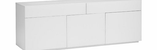 John Lewis Treviso Sideboard, Matt White