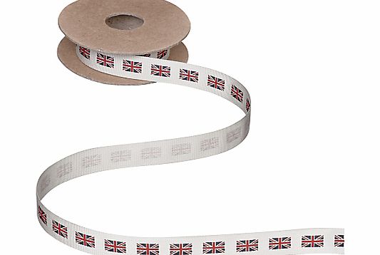 John Lewis Union Jack Ribbon, 5m