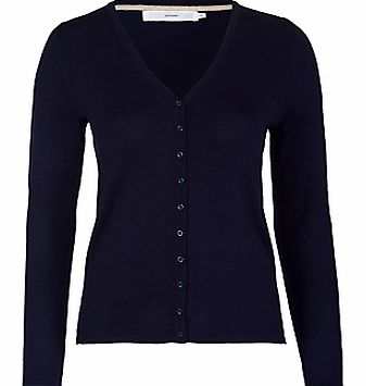 V-Neck Mini Button Cardigan