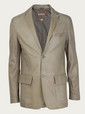 john varvatos leather khaki