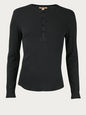 JOHN VARVATOS TOPS CHARCOAL L JV-T-K078J1B