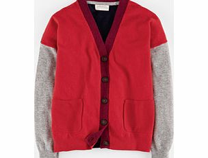 Johnnie  b Boyfriend Cardigan, Colourblock,Grey Marl/Navy