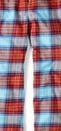 Johnnie  b Brushed Pull-ons, Coral Red Check 34609446