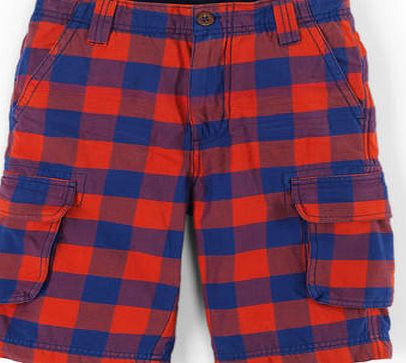 Johnnie  b Cargo Shorts, Reef/Flame Gingham 34584458