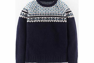 Johnnie  b Fair Isle Jumper, Blue 34426221