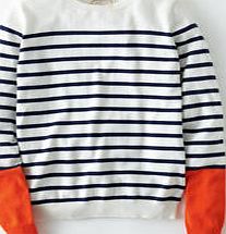 Johnnie  b Fun Jumper, Ecru/Navy Stripe 33949785