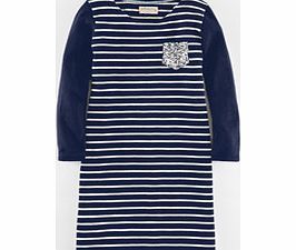 Johnnie  b Georgie Dress, Navy/Ecru Stripe 34231175