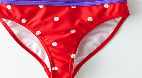 Johnnie  b Printed Bikini Bottoms, Lipstick Spot 33803891