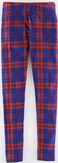 Johnnie  b Printed Leggings Deep Purple Check Johnnie b,