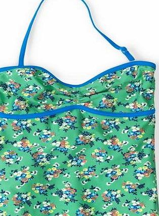 Johnnie  b Printed Tankini Top Soft Green Bouquet Johnnie