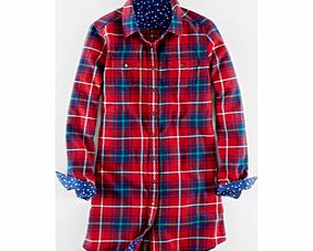 Shirt Dress, Beetroot Check 34231738