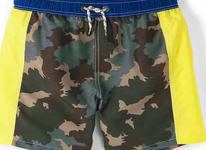 Johnnie  b Swimshorts Yellow/Khaki Britoflage Johnnie b,