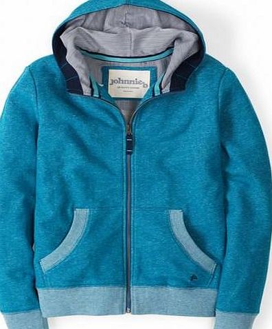 Johnnie  b Zip Through Hoody Blue Johnnie b, Blue 34591115