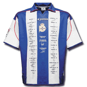 01-02 Deportivo La Coruna Signed shirt