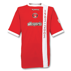 04-05 Charlton Home Centenary Shirt - Boys