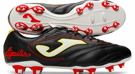 Aguila Gol 401 FG Football Boots Black/Coral