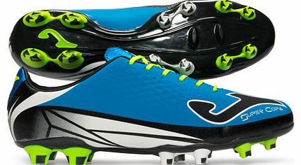 Super Copa 404 FG Football Boots Black/Royal