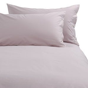 John Lewis Rock Cotton Duvet Cover- Mist- Single