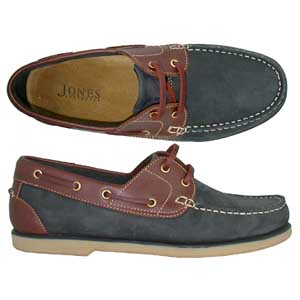 Jones Bootmaker Catamaran - Navy/tan