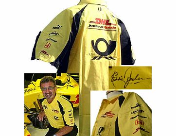 jordan race issue shirt and#8211; Signed by Eddie Jordan