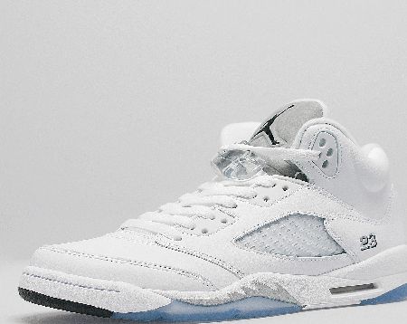 Jordan V Metallic Silver GS Junior