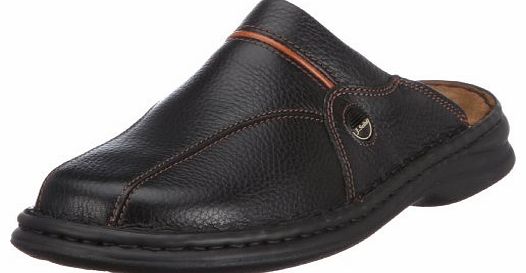 Josef Seibel Schuhfabrik GmbH Mens Klaus Clogs And Mules Black Schwarz (schwarz/cognac 611) Size: 43 EU (9 Herren UK)