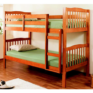 Joseph , 3FT Honey Wooden Bunk Bed